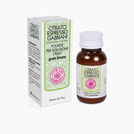 Citrato Espresso Gabbiani Limone