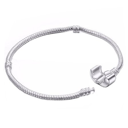 2-delt DIY Basis Slangekjede Armbåndsett, Enkelt og Stilig, Unisex Smykker