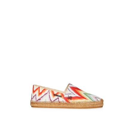 Missoni, espadrilles-with-logo Beige, Dames, Maat:36 EU