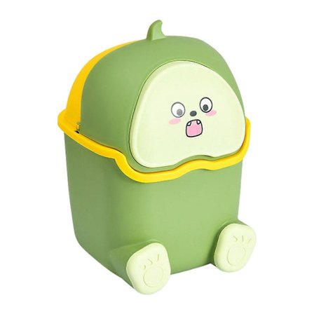 Liten Skrivbords Papperskorg med Lock Mini, Söt Skrivbords Papperskorg, Portabel Mini Skrivbords Papperskorg med Lock