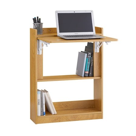 Rootz Multifunktionelt skrivebord - sammenfoldelig computertabel - Laptop Desk - Rig opbevaring - 63x82x58cm