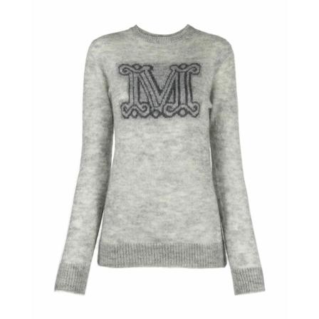 Max Mara, Knitwear Szary, Kobieta, Rozmiar: S
