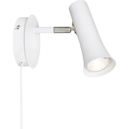 Elvita - Vegglampe Mariestad Hvit