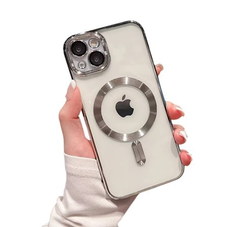 iPhone 14 Pro Max MagSafe Skal - Silver