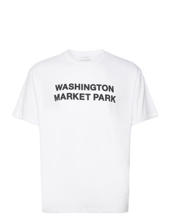 Washington T-Shirt Tops T-Kortærmet Skjorte White Les Deux