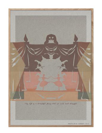 H.c. Andersen - Cohesion Home Decoration Posters & Frames Posters Graphical Patterns Multi/mönstrad ChiCura