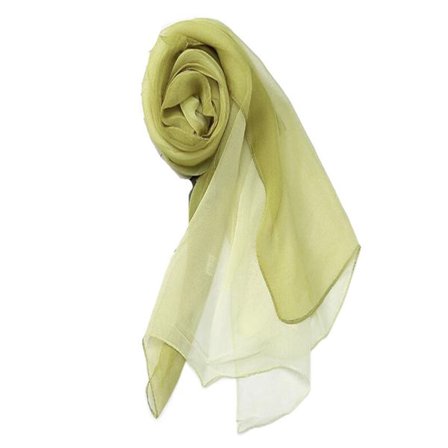Silk Scarf Sjal GRÖN