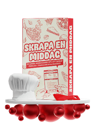 Spelfabrik Spel Skrapa en middag Unisex ONESIZE