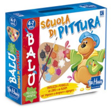 Scuola di pittura. Balù piccolo artista Gabriella Santini