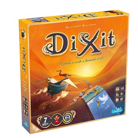 Dixit | Brädspel | Ålder 8+ | 3 till 8 spelare | 30 minuters speltid