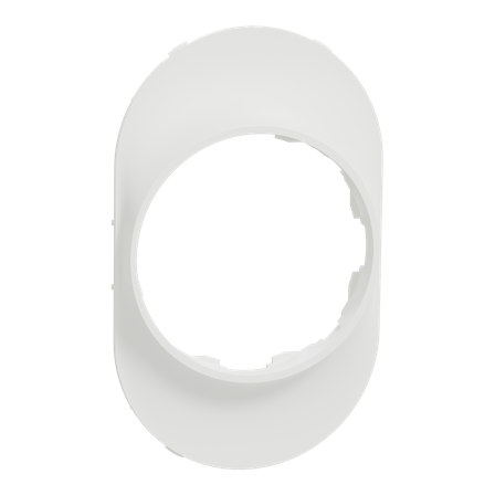 Elko EKO50018 Passbit for ramme, for 2-veis uttak Renhvit, Strømbrytere & vegguttak