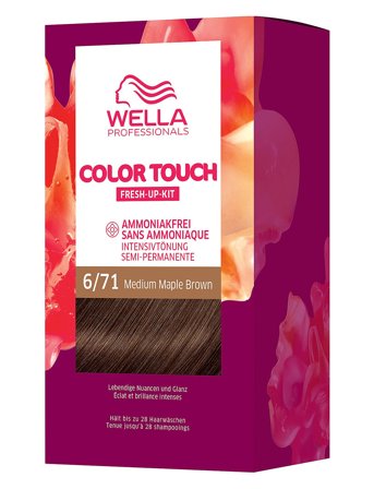 Wella Professionals Wella Professionals Color Touch Deep Brown Medium Maple Brown 6/71 130 Ml - Brown - 130 ML