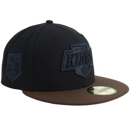 New Era - NHL Svart fitted Keps - Hatstore Exclusive x Los Angeles Kings 59FIFTY Black/Walnut Fitted @ Hatstore