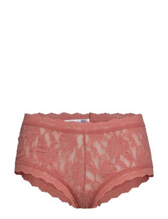 Boyshort Signature Lace Lingerie Panties Hipsters/boyshorts Vaaleanpunainen Hanky Panky