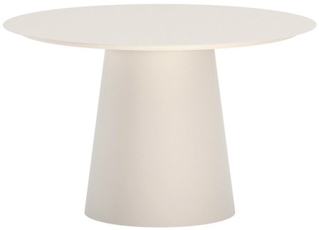 Venture Home Lanzo Matbord Ø120 cm Beige, Utemöbler