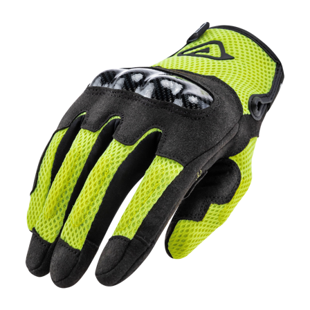 Motorradhandschuhe Acerbis Ramsey My Vented Schwarz/Gelb M