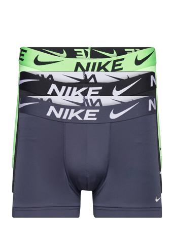 Trunk 3Pk Boxershorts Blå NIKE Underwear