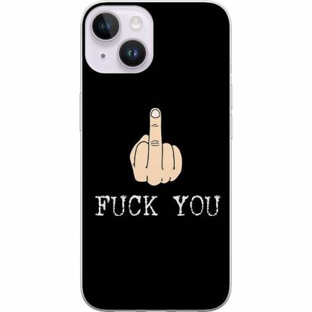 Apple Iphone 14 Plus Mjukt Skal - Fuck You