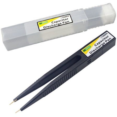 Kondensatorafladningspen Afladning Høj Spænding Reparationsværktøj Aflader 1000V til Smart Elektronisk Sikkerhed