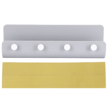 Veggmontert nøkkelholder Hat Nøkkelholder Stativ Hengeoppbevaring Hylle for Hjem Soverom Innredning