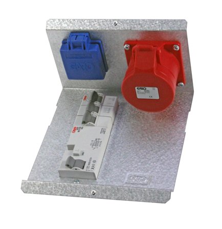 Garo AEU16-J Lokerikko, Sähkön jakelu & virrantuotto