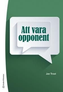 Att vara opponent