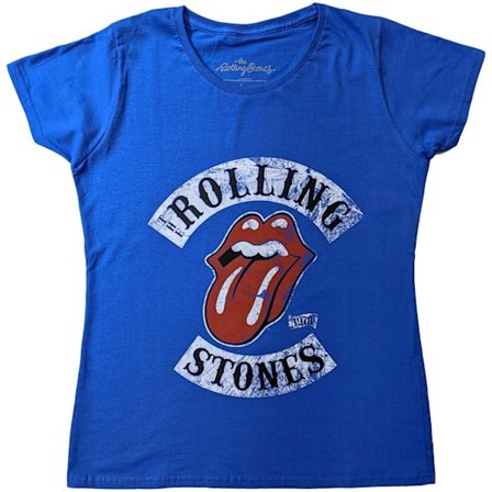 The Rolling Stones Dam/Damer Tour ́78 T-shirt XS Blå