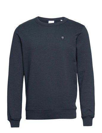 Knowledge Cotton Apparel | Erik Basic Badge Sweat - Gots/Vegan | S