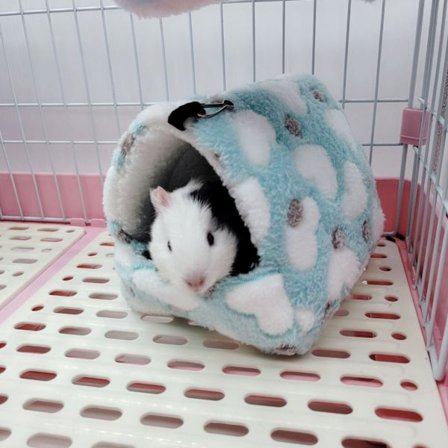Seng Plys Mus Lille Hamster Hus Hængekøje Legetøj Hytte Marsvin