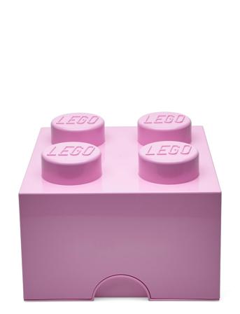 Lego Storage Brick 4 Pink LEGO STORAGE