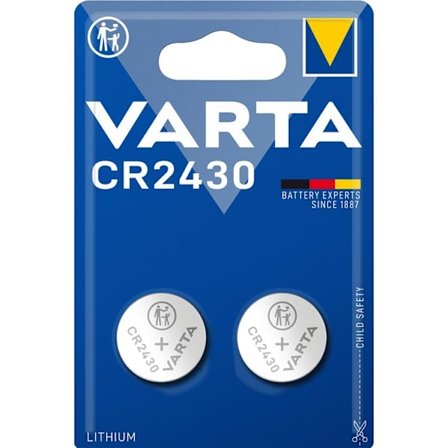Varta 2-pack CR2430 Lithium Knappcellsbatteri 3V