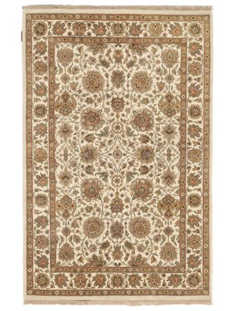 Dywan Saruk American 122X185 Brunatny/Pomarańczowy (Wełna, Indie)