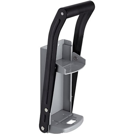 Boksknuser for øl 16oz/500ml, veggmontert resirkuleringsboksverktøy med flaskeåpner og sklisikkert gummigrep Håndtak Tungt og enkelt oppsett