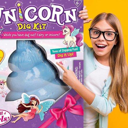 Enhörning Gräva Ny Blind Box Leksaker Arkeologisk Ugrävning Flicka Sjöjungfru Enhörning Blind Box Barn Pedagogiska Leksaker [DmS]