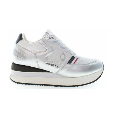 U.s. Polo Assn. sylvi flats , Grijs , Dames , Maat: 38 EU