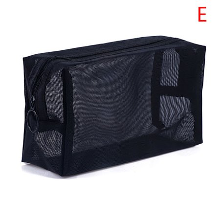 Mesh Transparent Kosmetisk Makeup- case Kvinnor Make Up Organizer S