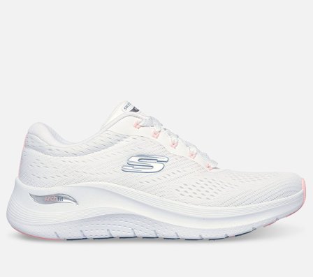 Skechers, Arch Fit 2.0 - Big League, 41, Hvid, Dame