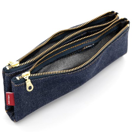 Luddite Trousse à crayons Okayama Denim