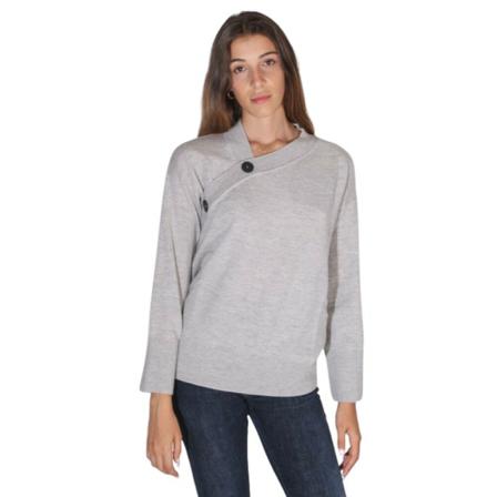 Alpha Industries, Cardigans Grijs, Dames, Maat:S
