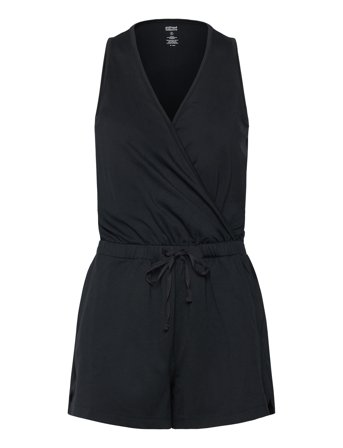 Girlfriend Collective | Reset Wrap Romper, One Piece | XL
