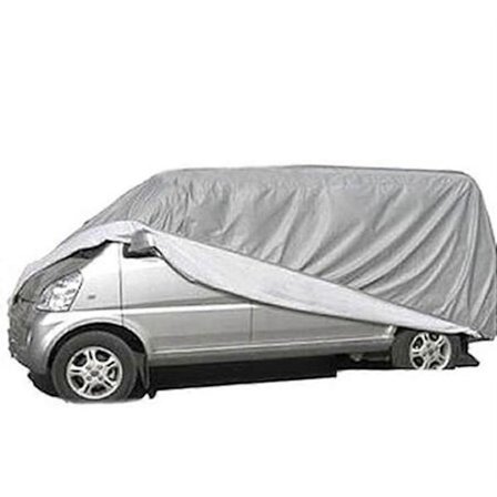 Universelt beskyttelsesdeksel for bil, for firmabil, solskjerm, snø, vanntett, for varebil, MPV, 2XL 2XXL