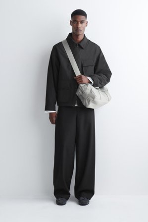 COS Homme Sac De Sport - Nylon in Gris