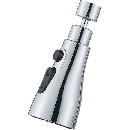 Köksblandare Sprayhuvud 3 Funktioner Sprayhuvud 360° Vridbar Blandare Spruthuvud G1/2 Vattenbesparande Diskho Luftare För Köksblandare 