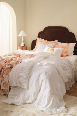 Staycation - Sengesett Beautiful i bomullspercale 2 eller 3 stykker - Hvit - Sengesett - 150X210 - Fra Homeroom