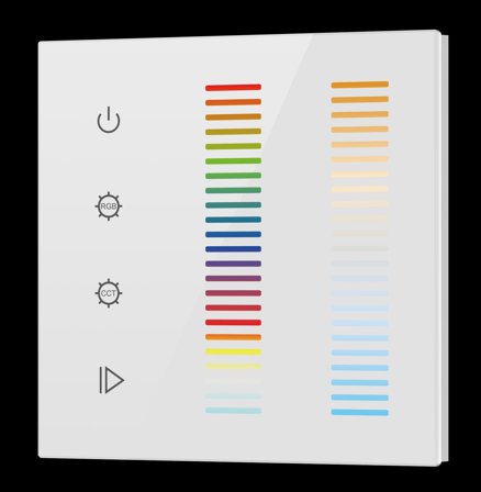 SYNERGY Controller EOS 05 5-Kanal Wandtaster RGB-WW (RGB-CCT)