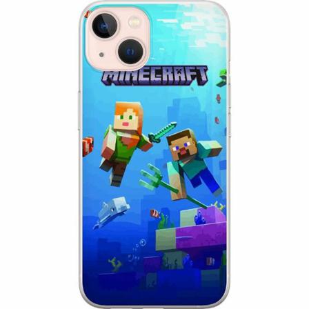 Apple Iphone 14 Genomskinligt Skal Minecraft