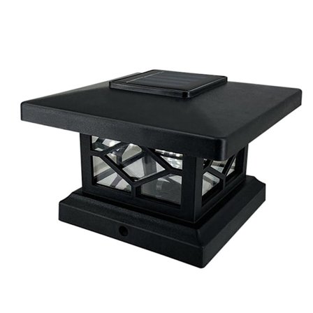 Solar LED Stolpe Lys Vandtæt Udendørs Have- og Hegnlamper