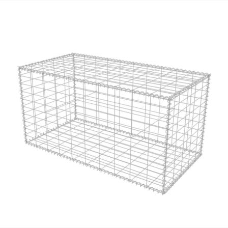 Vidaxl Gabionkorg Galvaniserat Stål 100x50x50 Cm Silver