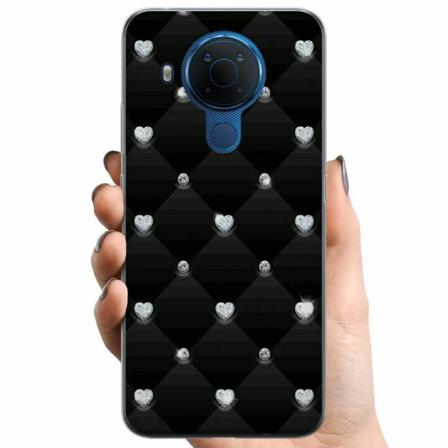 Nokia 5.4 Tpu Mobilskal Bling Heart