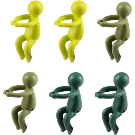 6 stk. plantestøtte, kreativ plantestøtte, plantetilbehør, plantedykningsværktøj